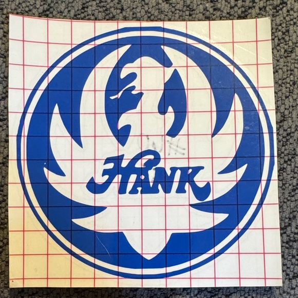 Hank Logo Sticker - Picture 4 of 4